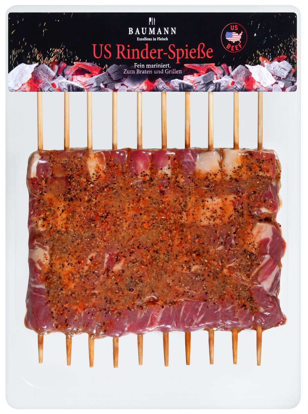 BAUMANN US-Beef Rinderspieße