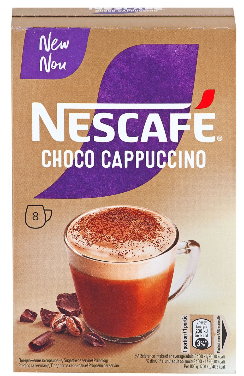 Nescafe Cappuccino
MPC 20.5.2025=3,99€