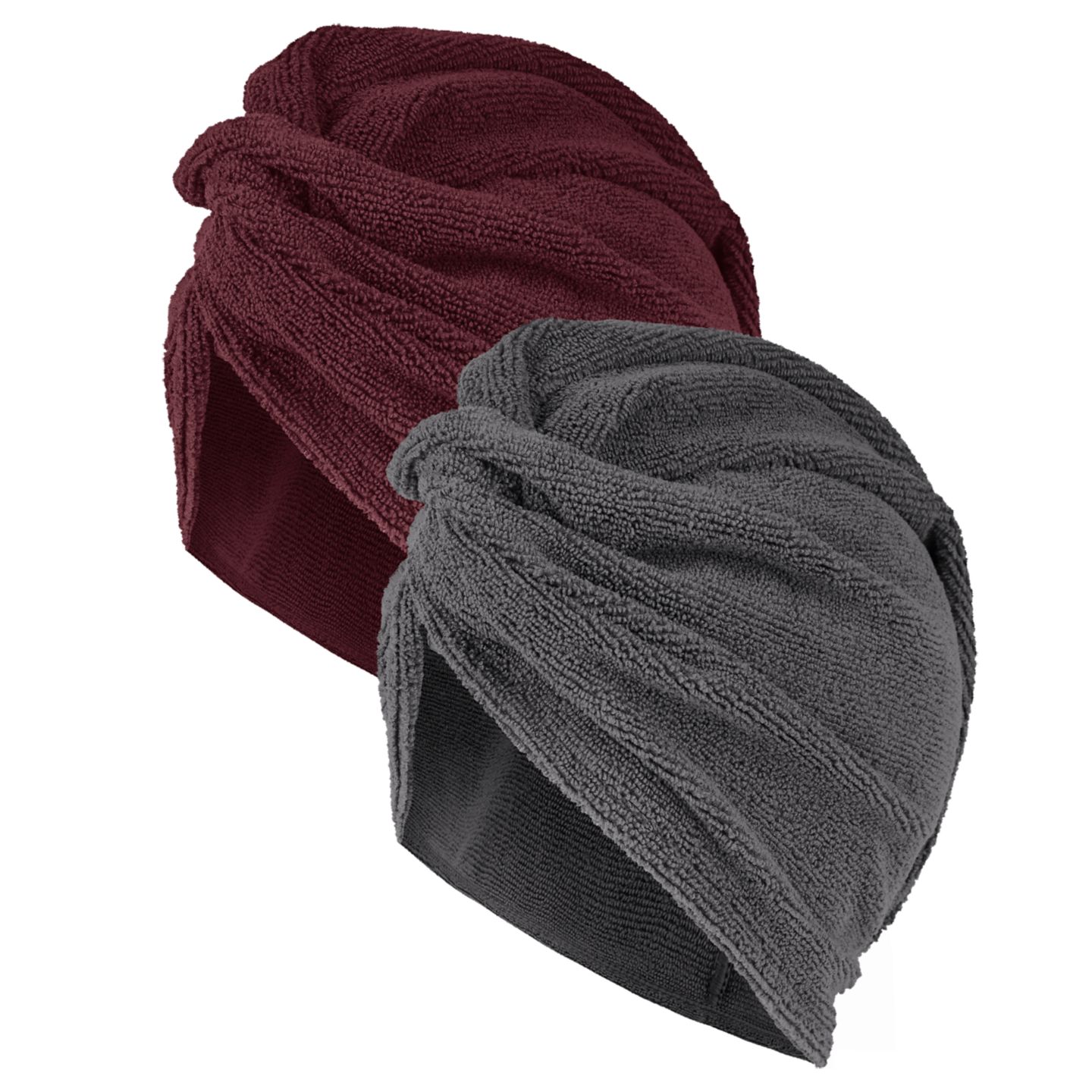 LIV&BO® Haarturban mit Knopf