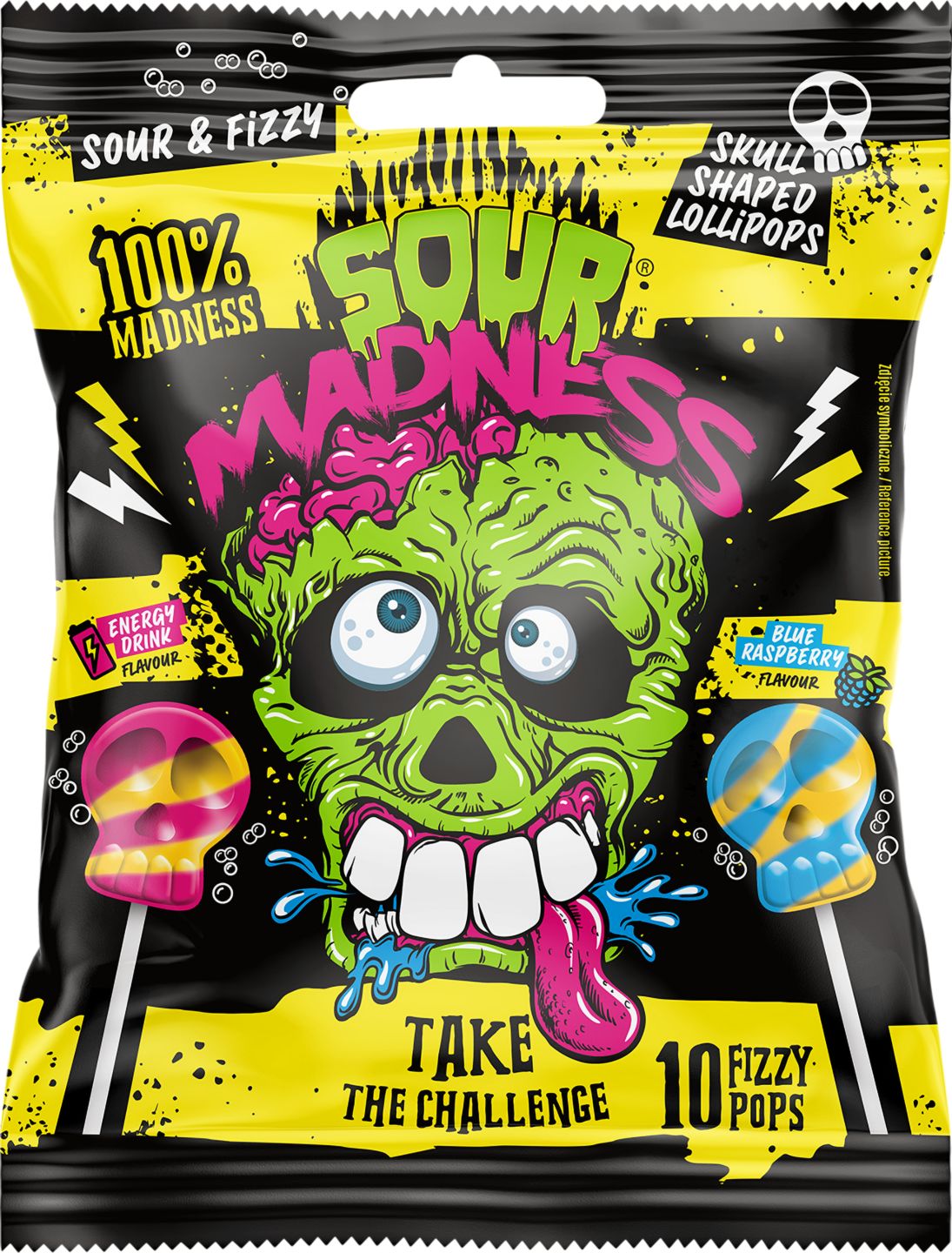 Sour Madness Extra kyslé lízanky