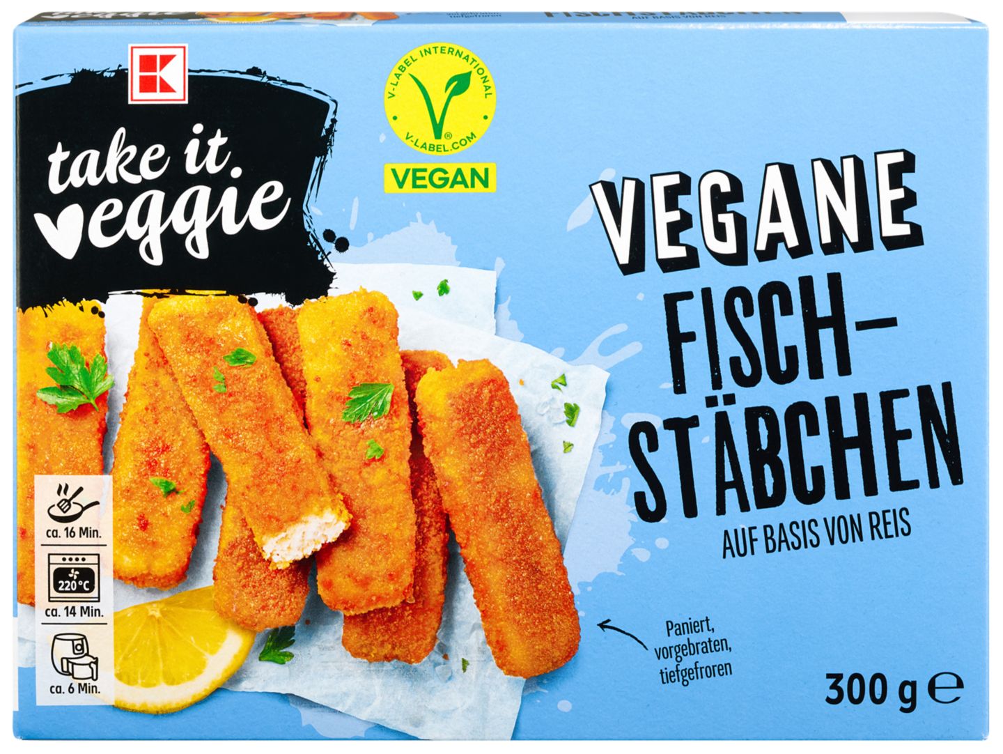 Изображение на K-TAKE IT VEGGIE Вегетариански панирани
пръчици