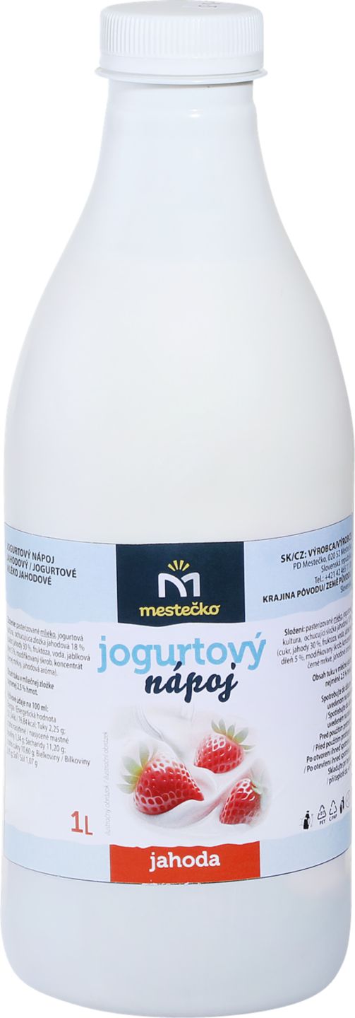 MESTEČKO Jogurtový nápoj
rôzne druhy