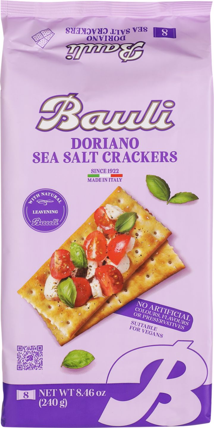 Doriano krekry morská soľ 8 x 30 g