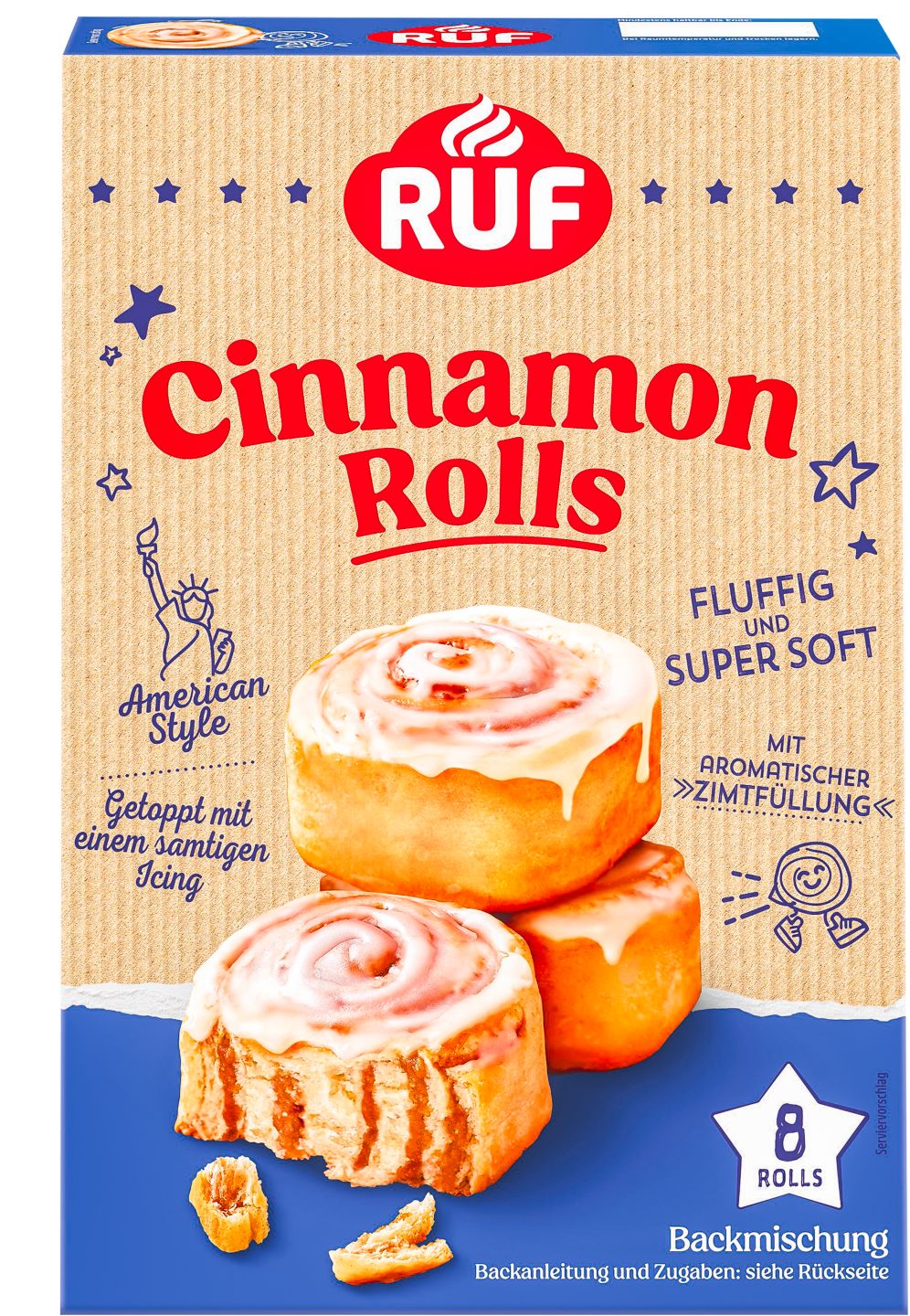 RUF Backmischung Cinnamon Rolls