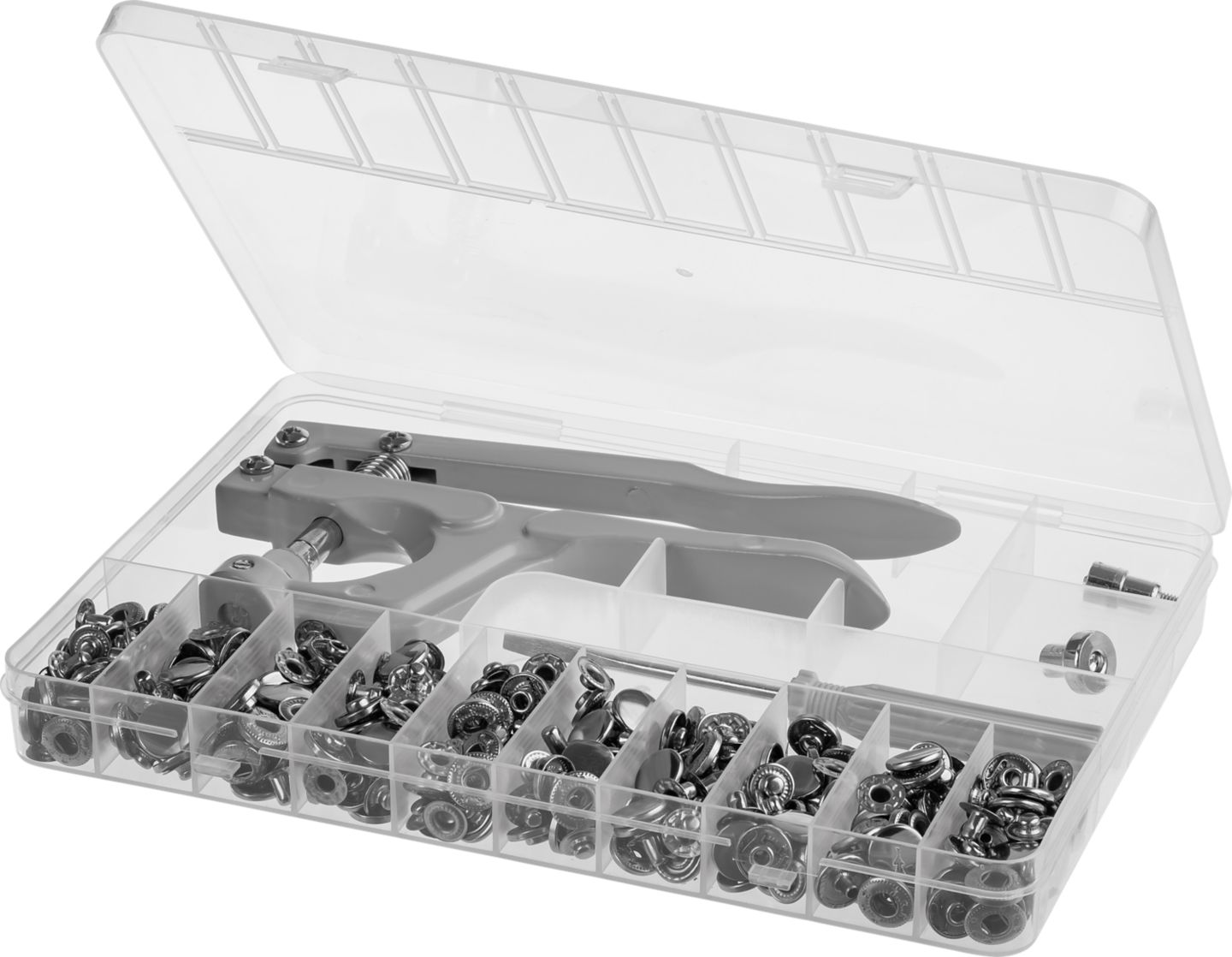 TALENTUS® Druckknopf-Set Metall