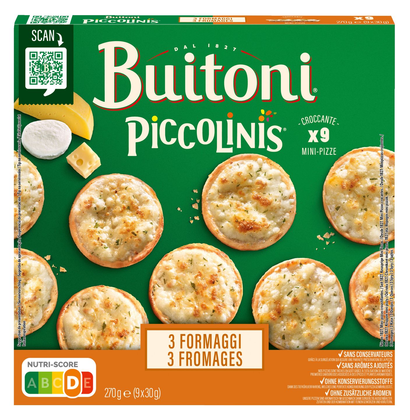 Изображение на BUITONI Минипици
9 x 30 г