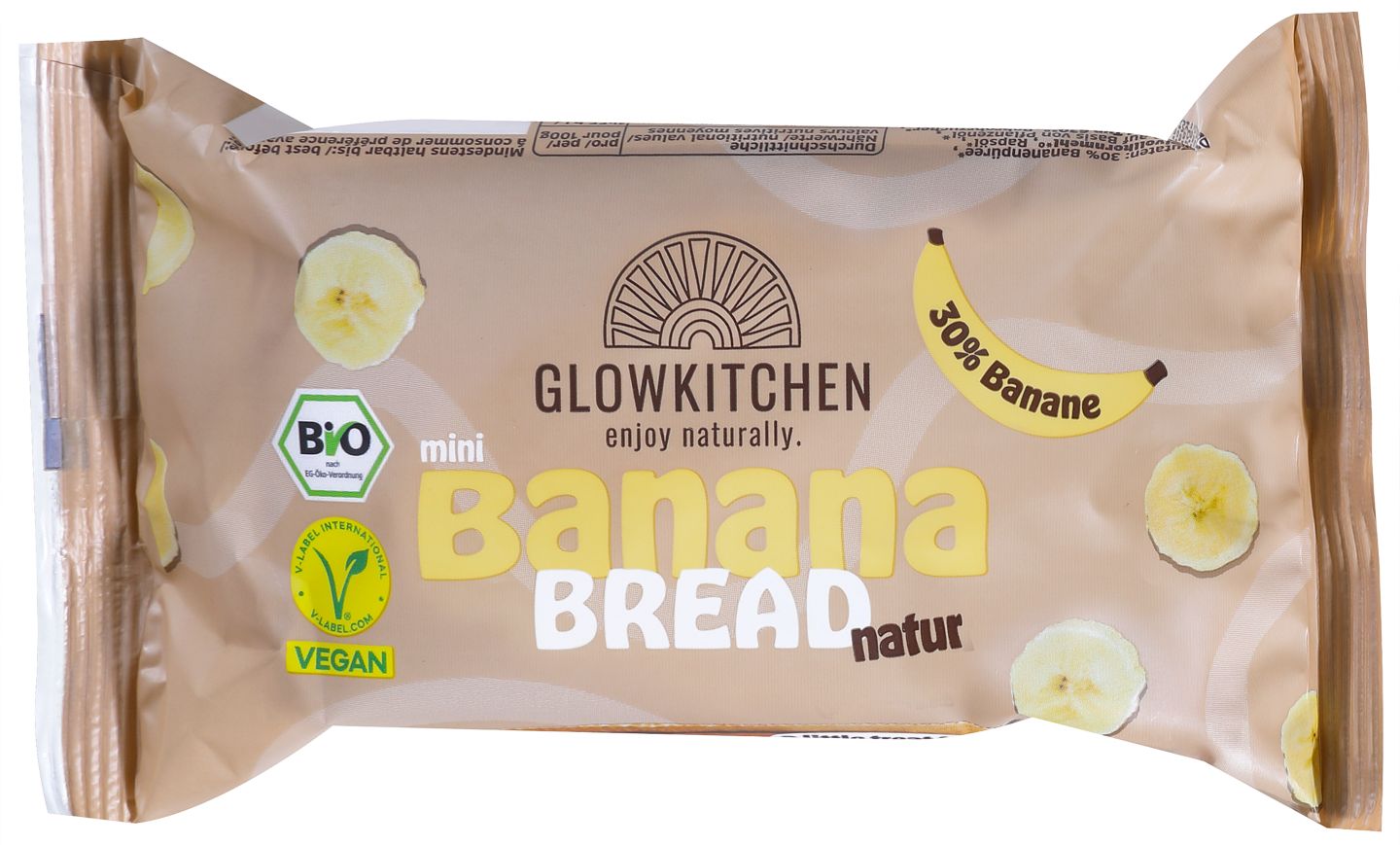 GLOWKITCHEN Bio-Mini-Bananenbrot