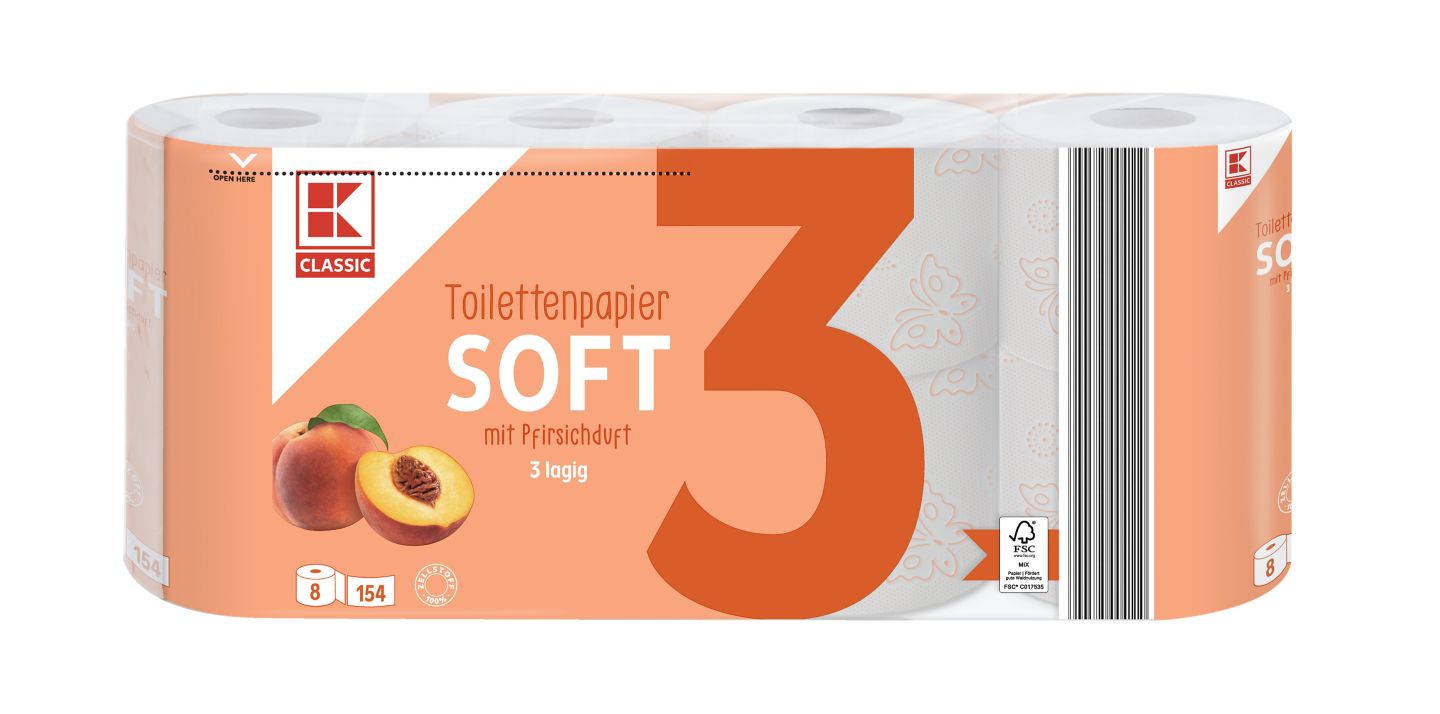 Изображение на K-CLASSIC Tоалетна хартия
трипластова