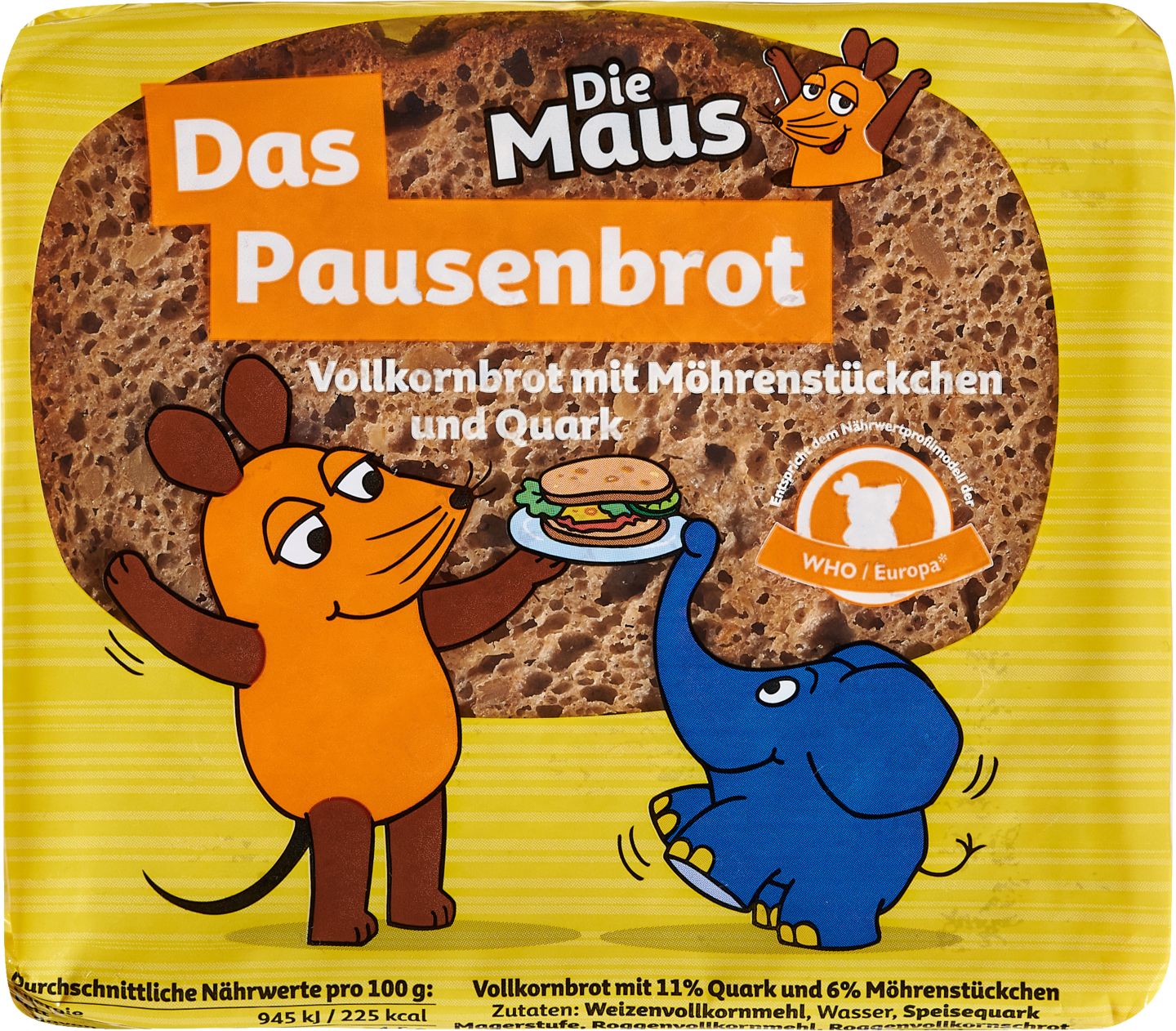 Изображение на Детски хляб с извара и моркови