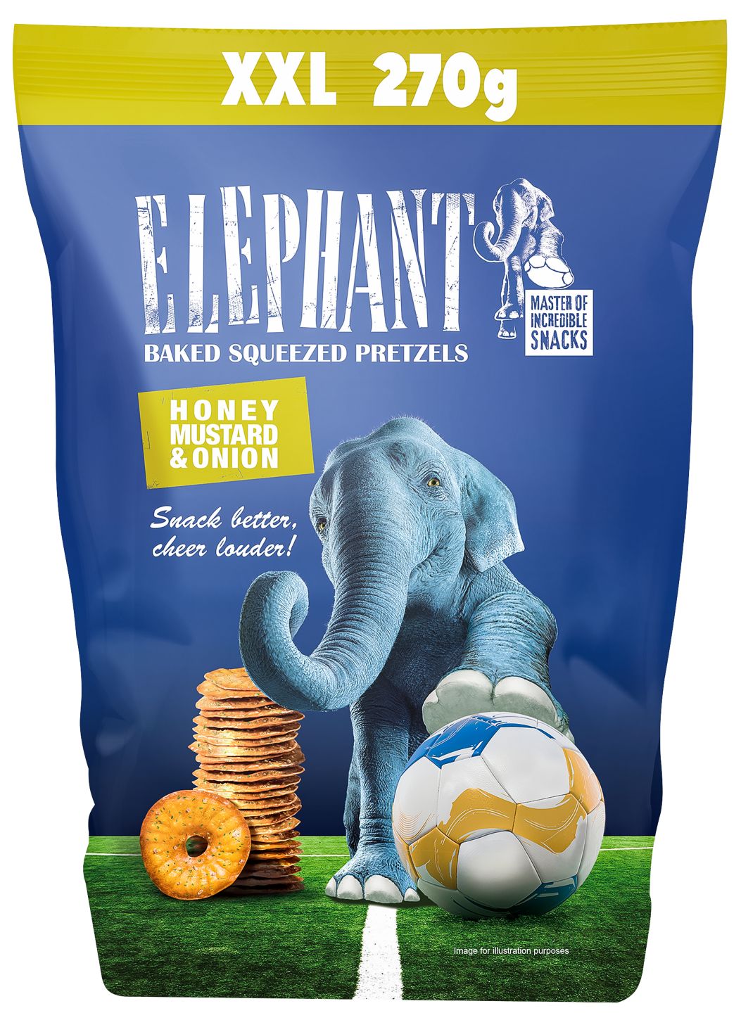 ELEPHANT Baked Squeezed Pretzels XXL