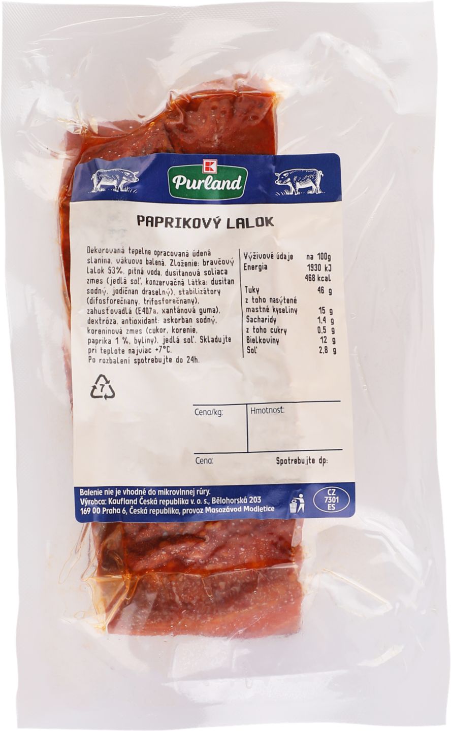 K-Purland Paprikový lalok
balenie cca 400 g