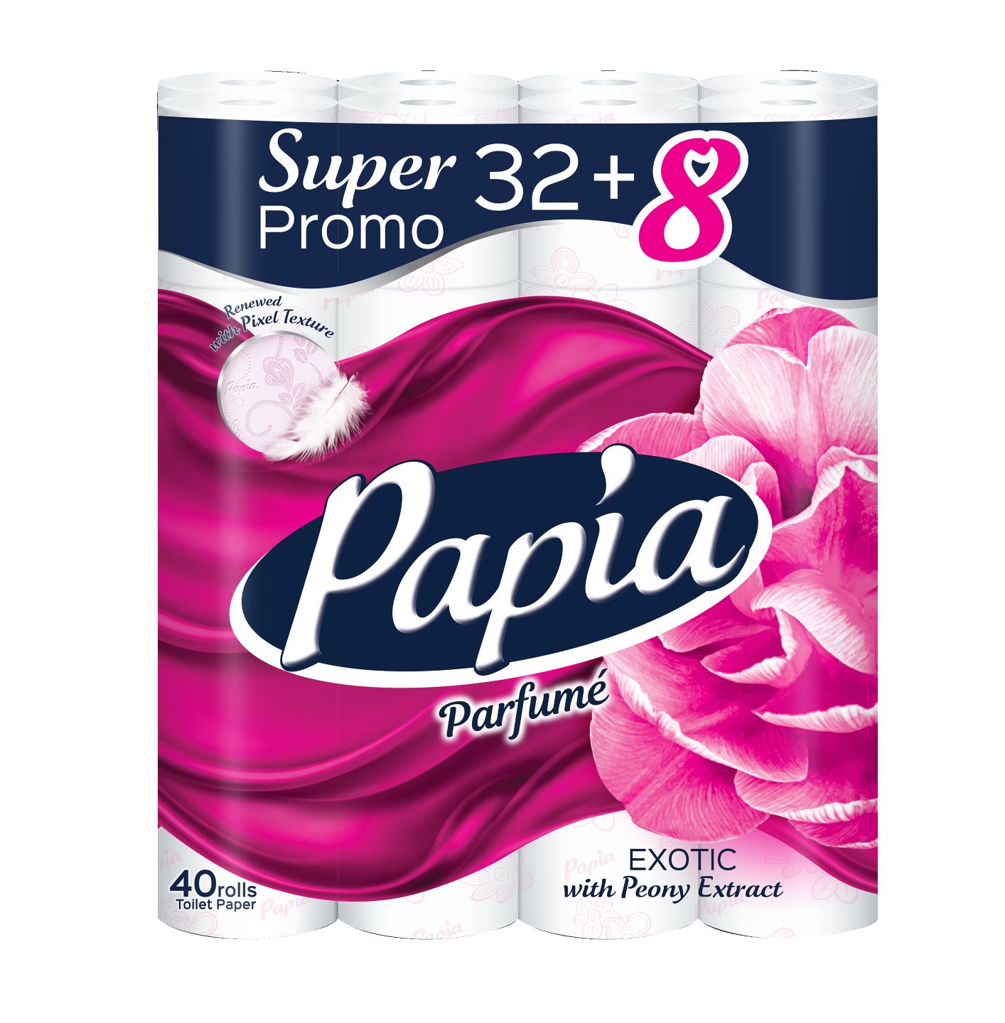 Изображение на PAPIA Тоалетна хартия Exotic
трипластова