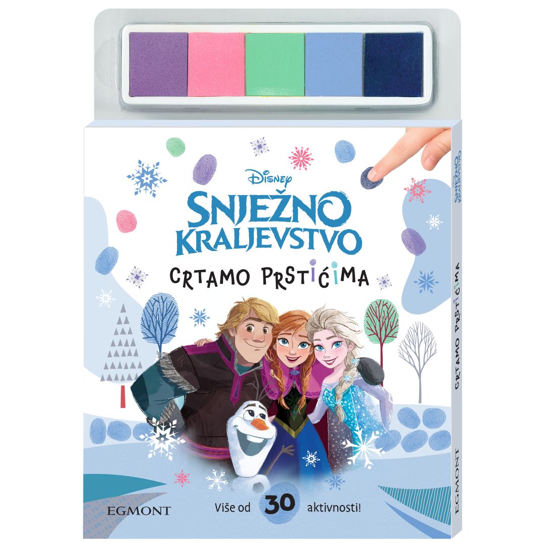 Frozen Crtamo prstićima 