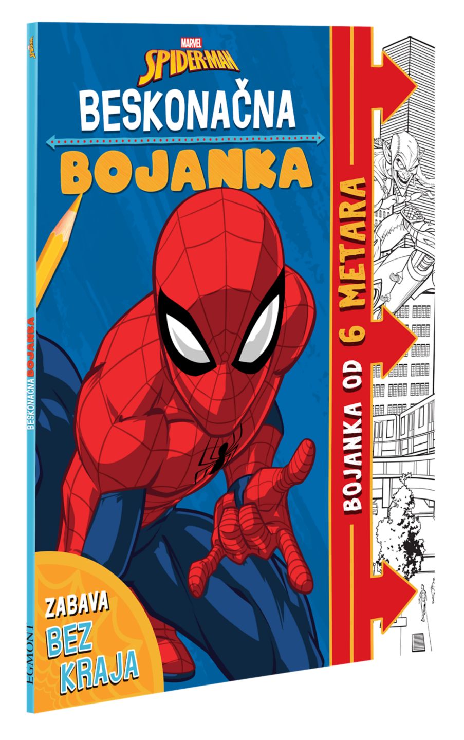 Spiderman beskonačna bojanka 