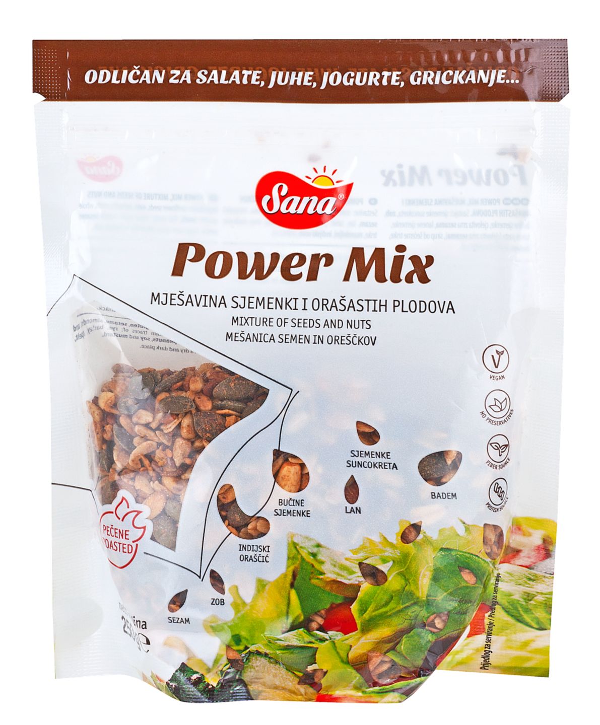 Sana Power Mix Mješavina orašastih plodova
MPC 10.7.2025=4,59€