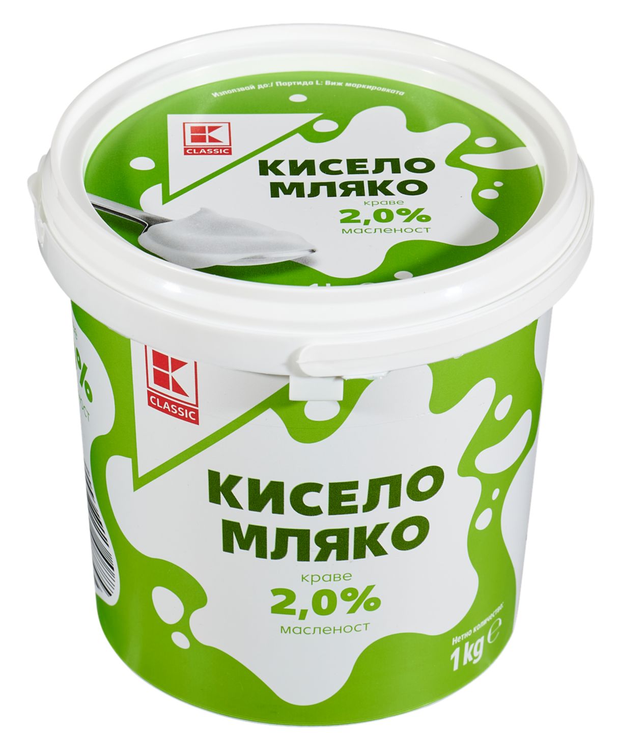 Изображение на K-CLASSIC Кисело мляко
2% масленост