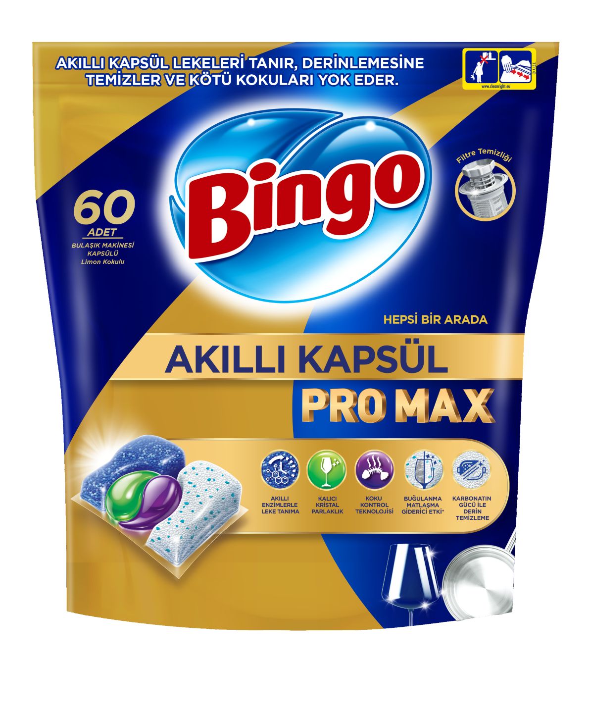 Изображение на BINGO Таблетки за съдомиялна
Pro Max