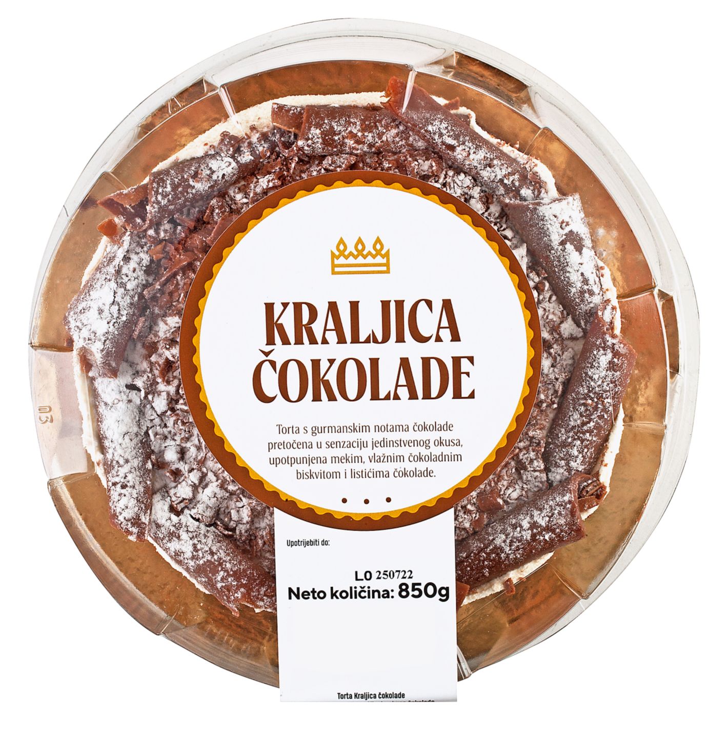 Torta Kraljica čokolade
MPC 22.07.2025=9,99€