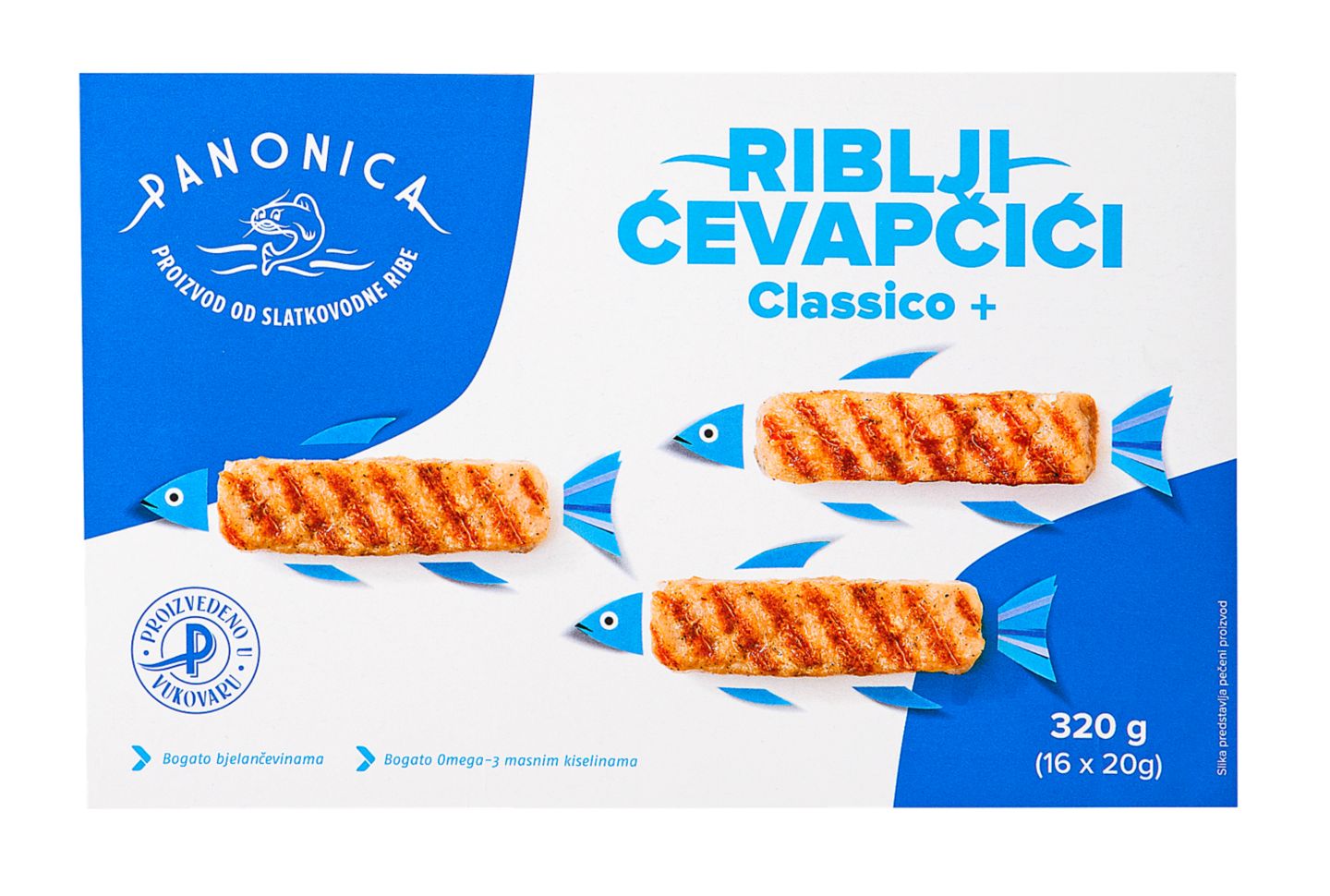 Panonica Riblji Ćevapčići
MPC 19.07.2025=4,99€