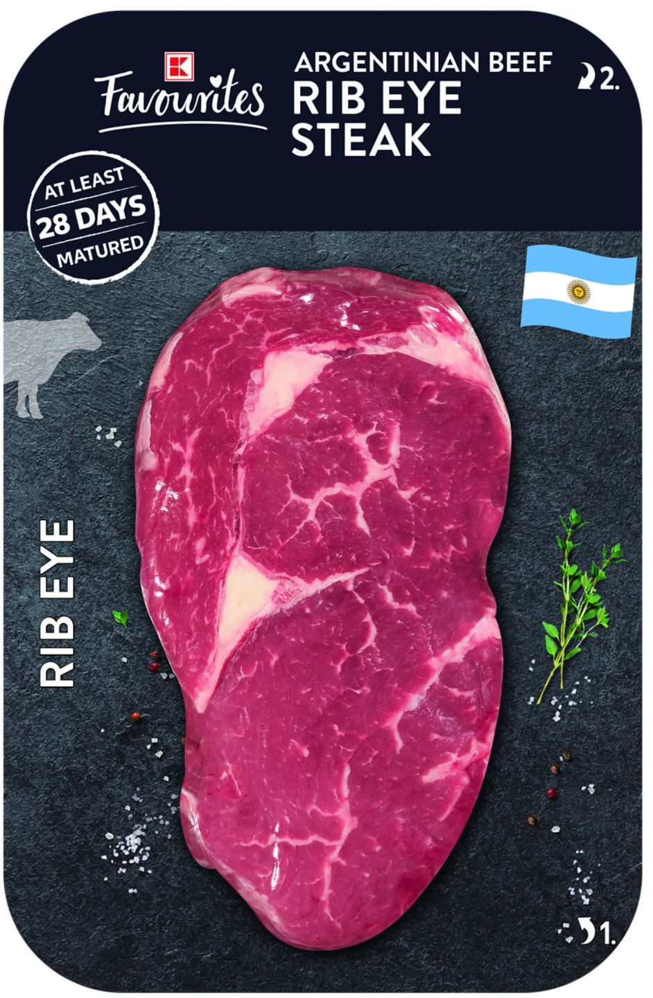 K - favourite Argentínsky Steak
Rib Eye