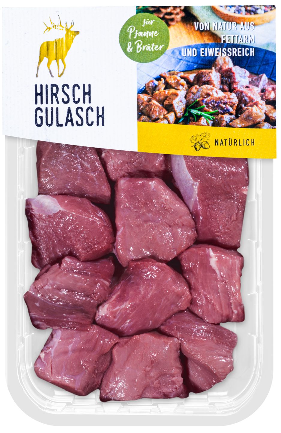 METZGERLAND Hirschgulasch