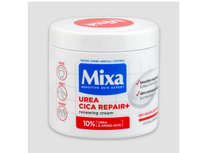 Mixa regenerační tělová péče