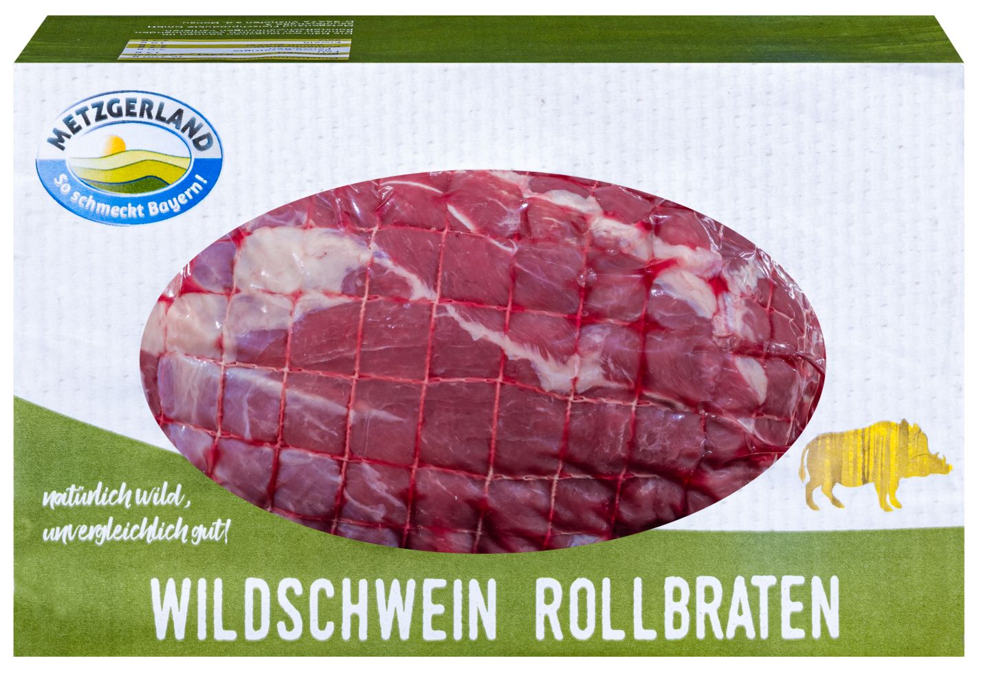 METZGERLAND Wildschwein-Rollbraten
