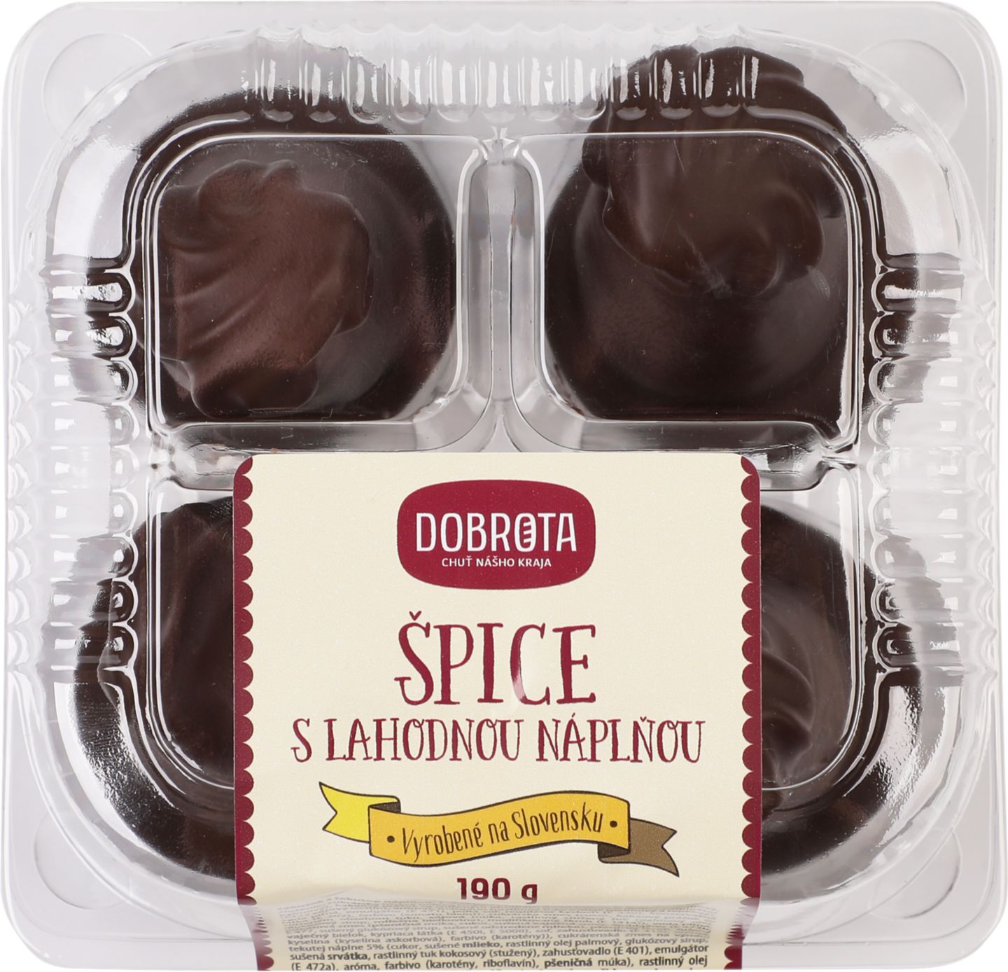 Špice s tekutou náplňou 190 g