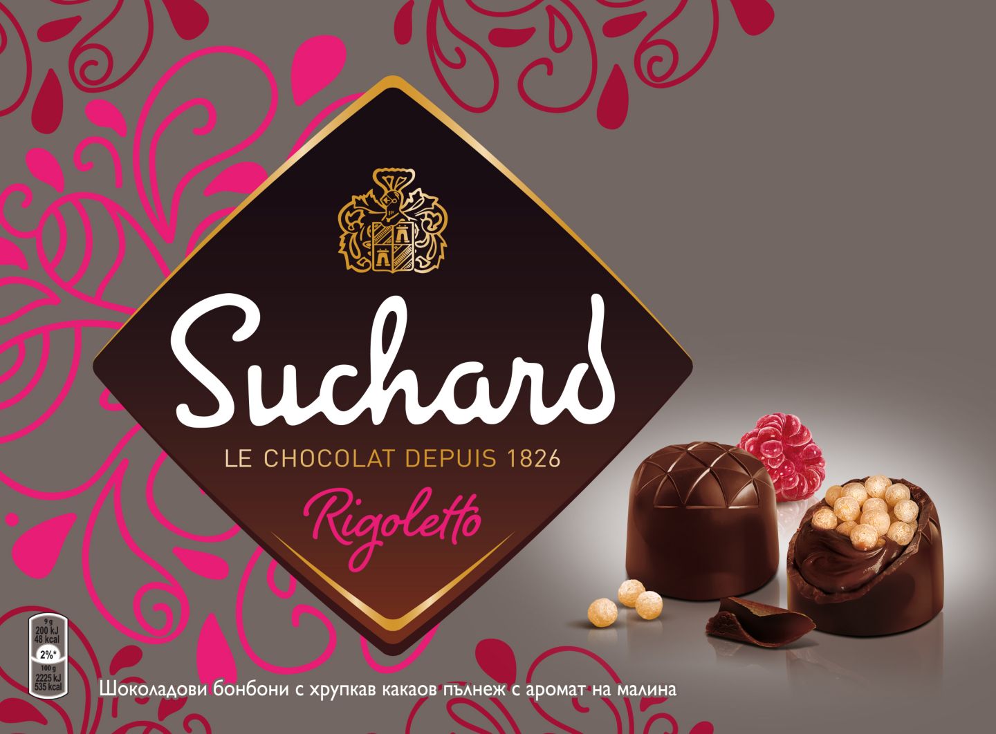 Изображение на Suchard Шоколадови бонбони
различни видове