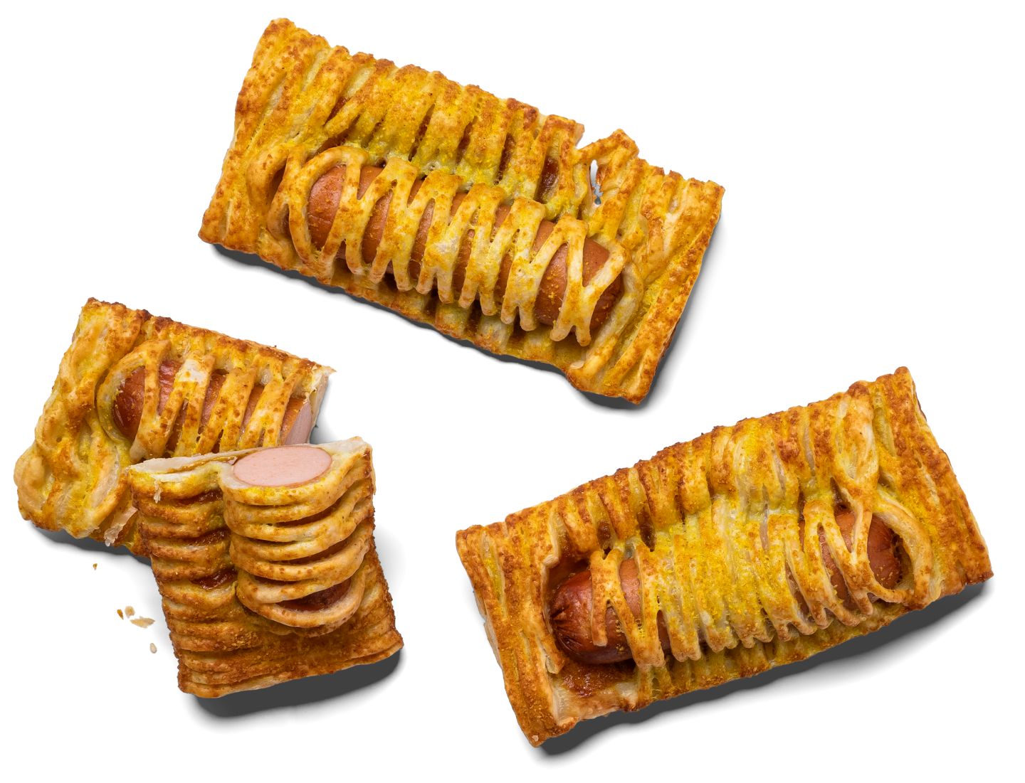 Taštička s klobásou a kari