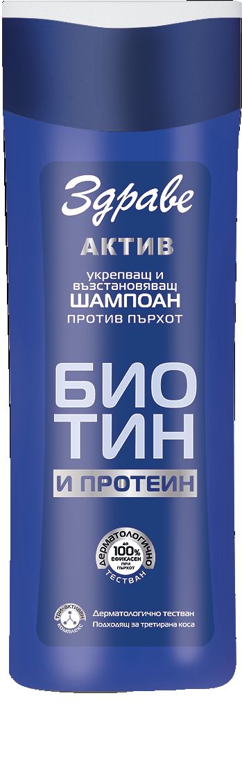 Изображение на Здраве Актив Шампоан
Биотин и Протеин