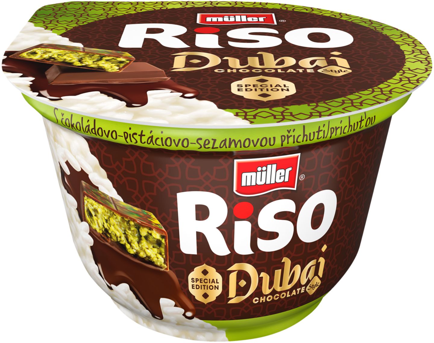 Mliečna ryža Dubai chocolate
175 g