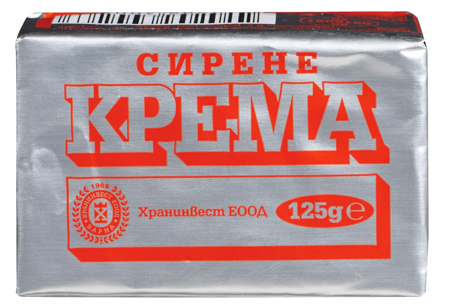 Изображение на ХРАНИНВЕСТ Крема сирене
125 г