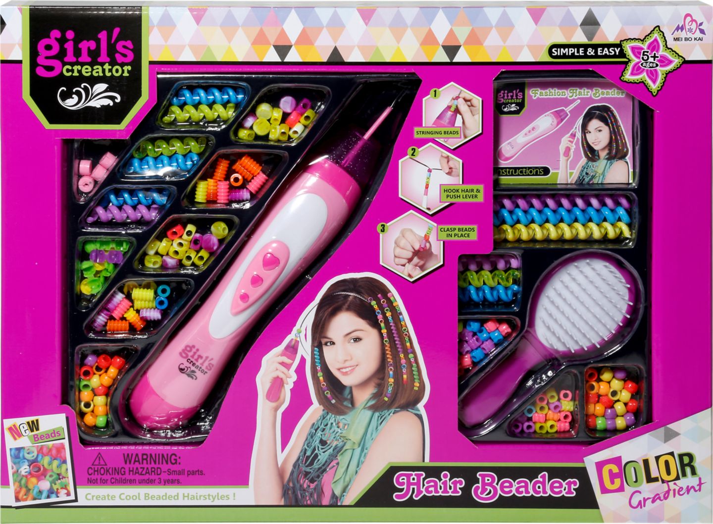 Zapletač korálok do vlasov 