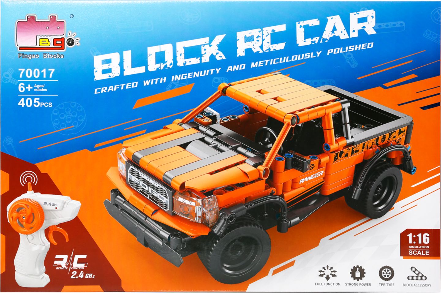 Stavebnica - Športové auto 