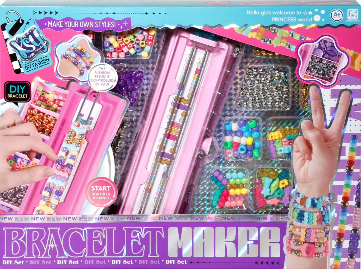 Prístroj na výrobu náramkov 