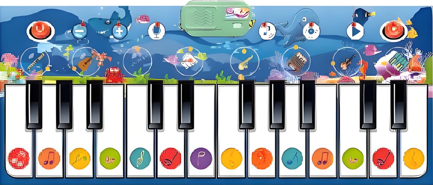 Hudobná podložka - Klavír 