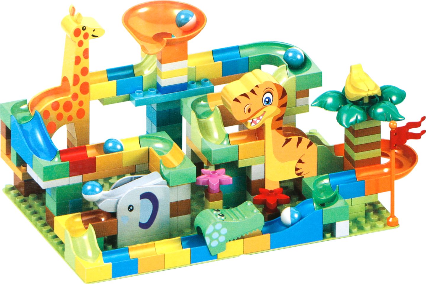 Stavebnica - Guľôčková dráha 