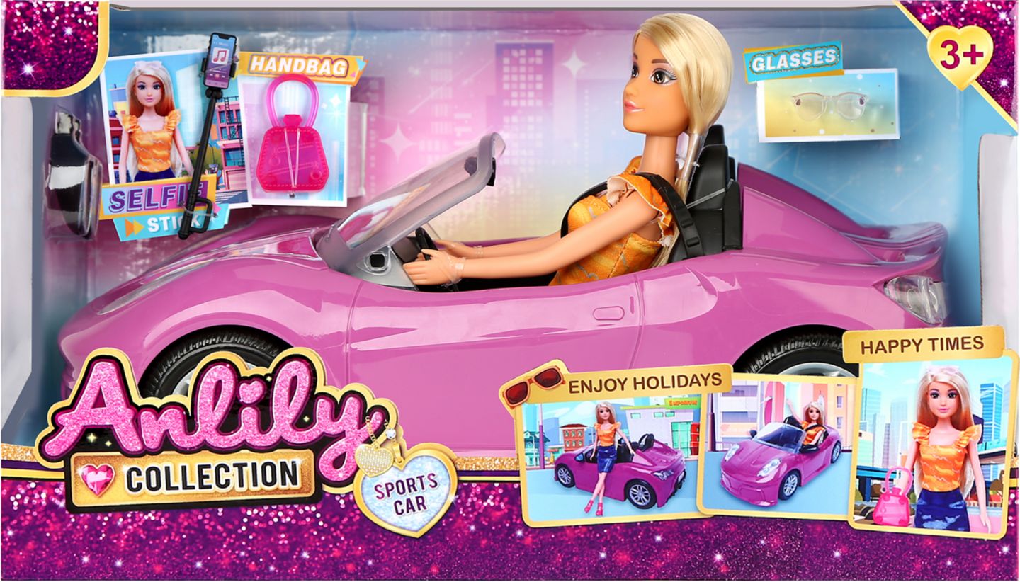 Bábika s kabrioletom 