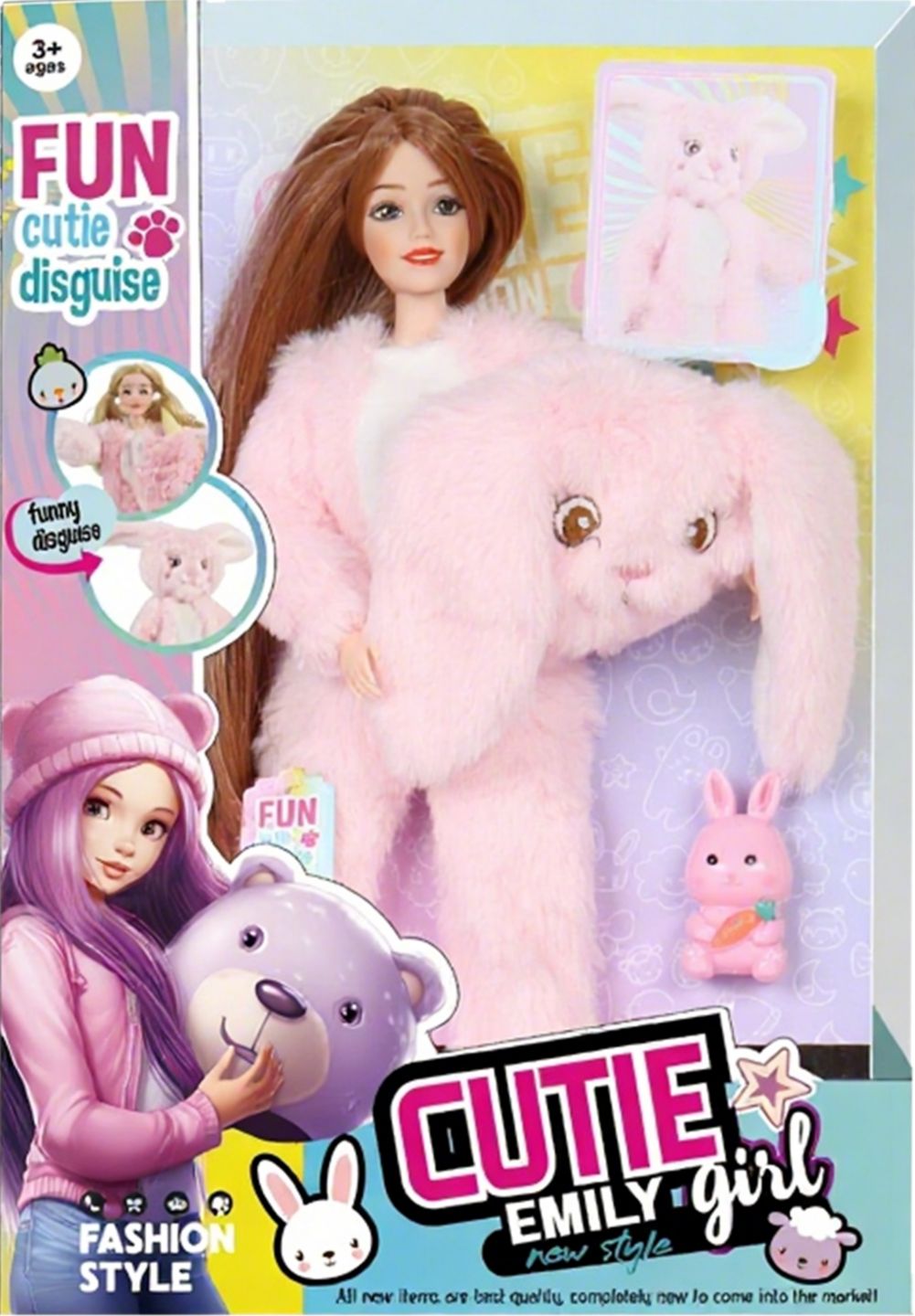 Bábika v kostýme zvieratka 