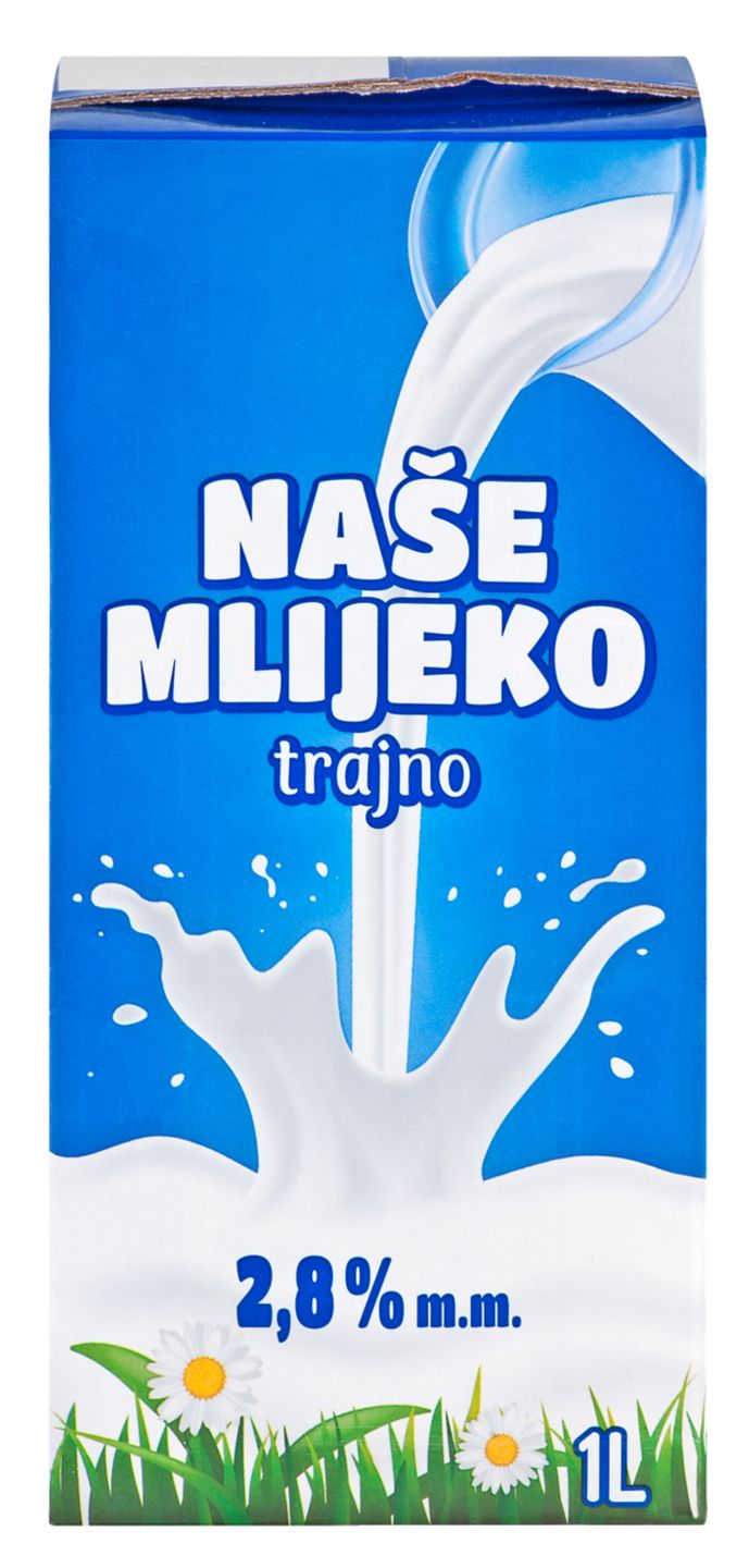 Naše Mlijeko Mlijeko trajno
MPC 26.08.2025=0,67€