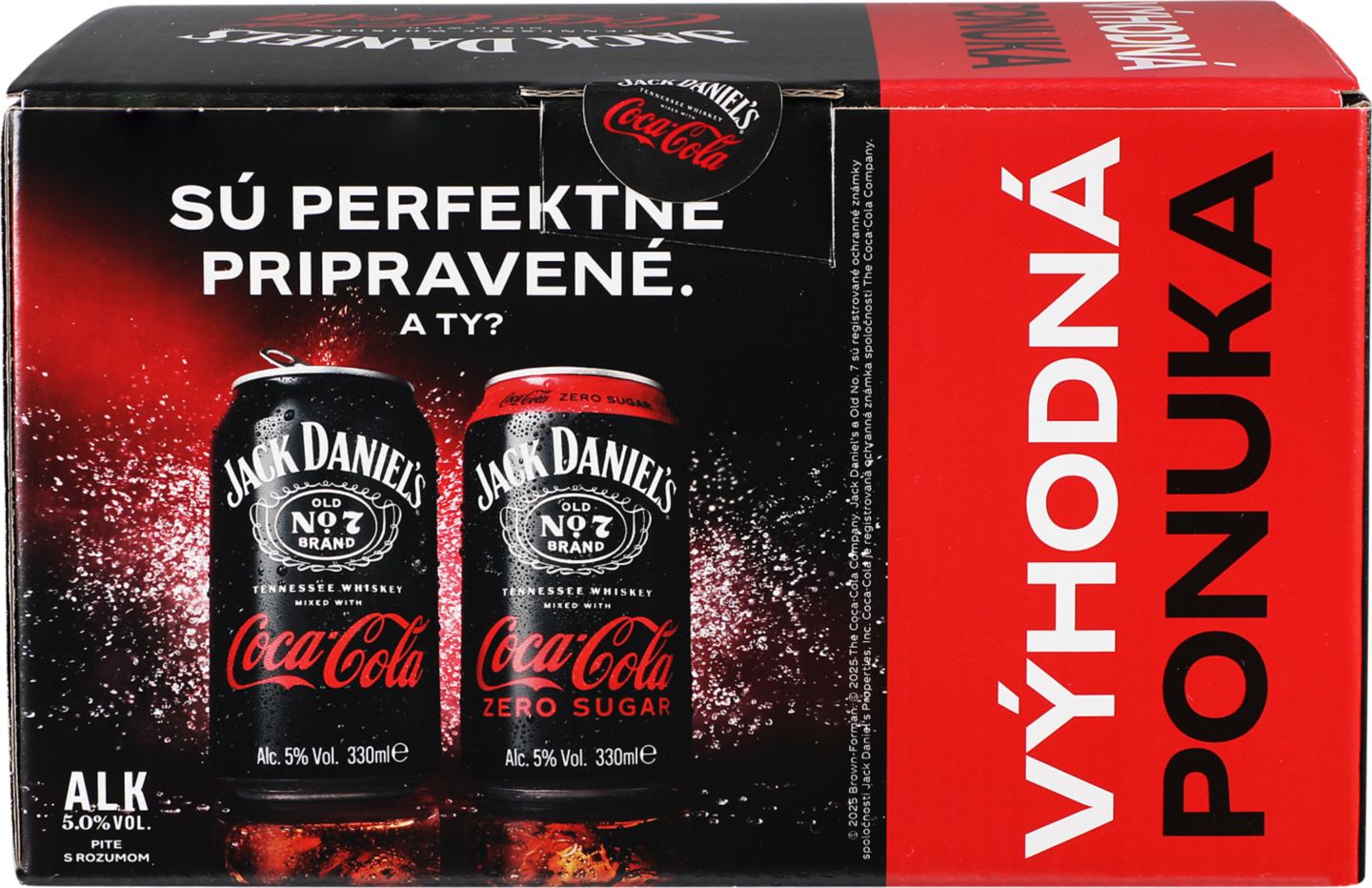 Jack Daniel's Miešaný alkoholický nápoj