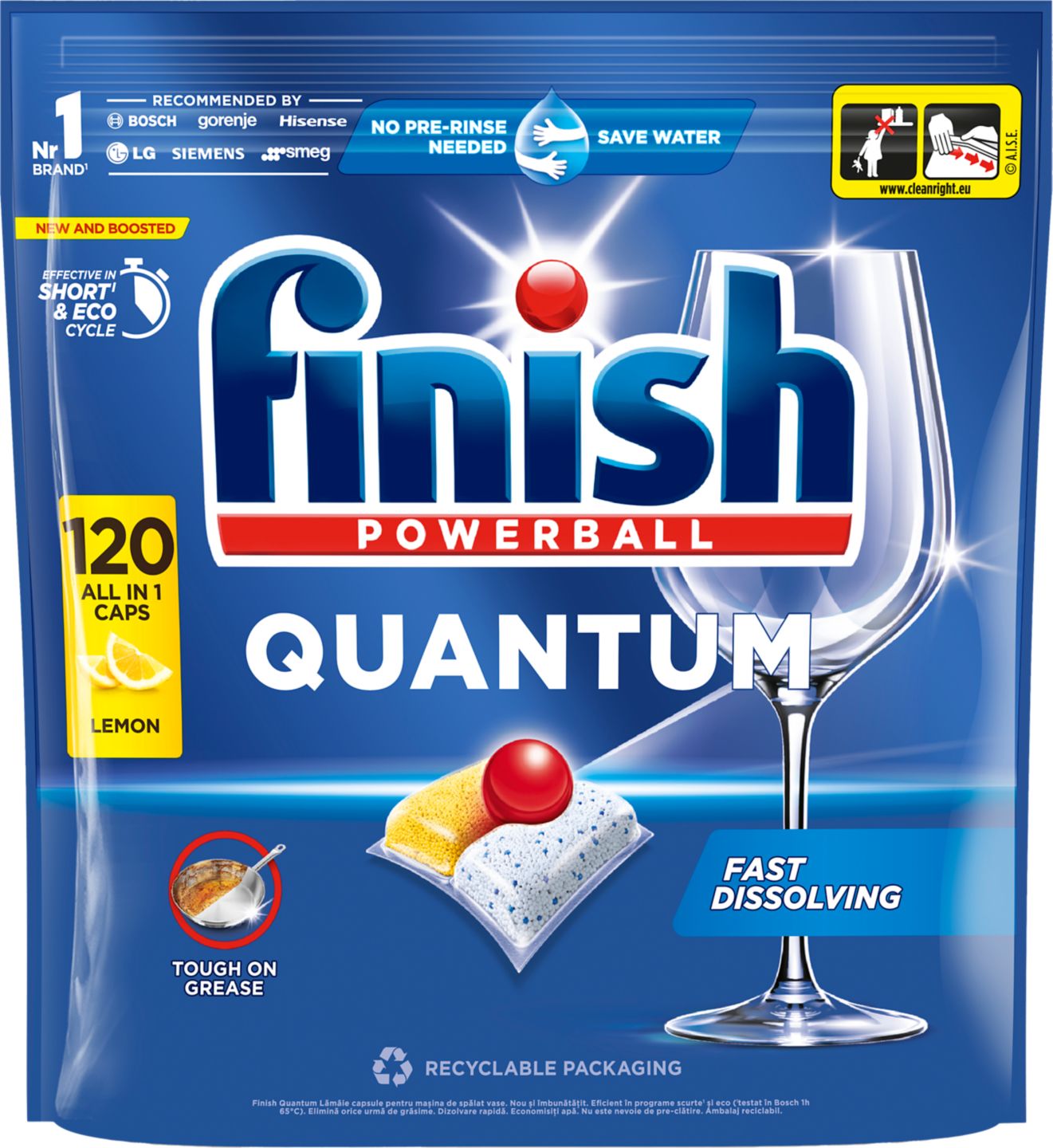 Finish Tablety do umývačky