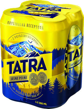 Tatra Pils Piwo 6% alk.