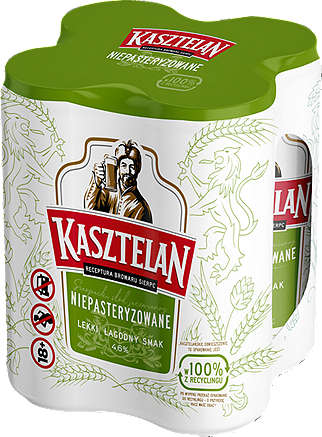 Kasztelan Piwo 4,6%, 5,7% alk.