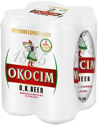 Okocim O.K. BEER Piwo 5,6% alk.