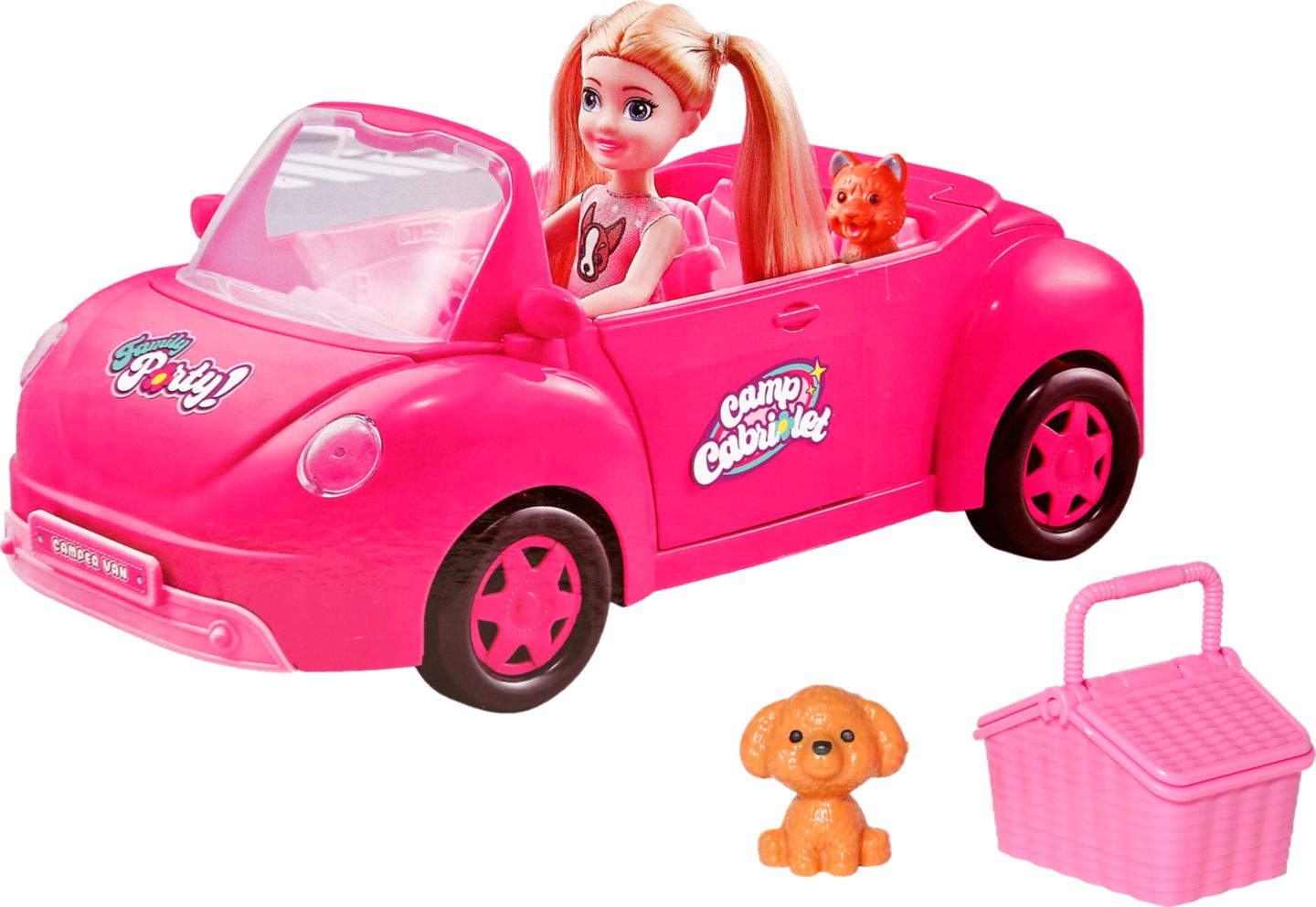 Bábika s kabrioletom 