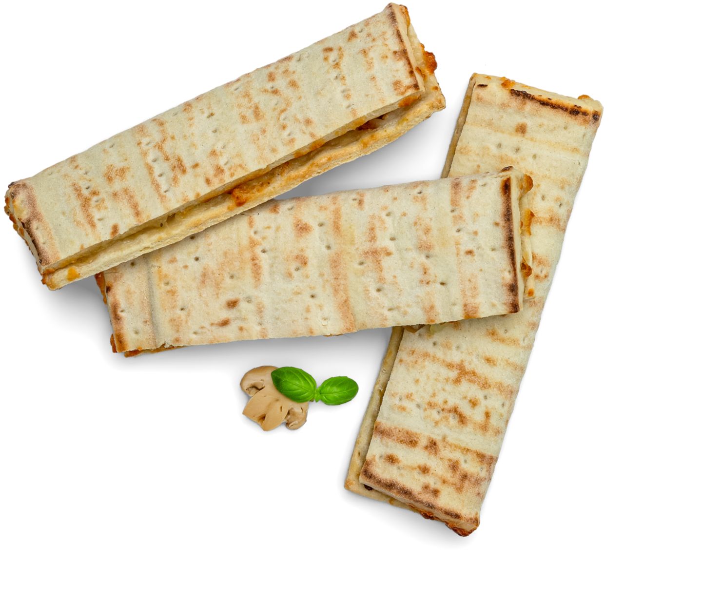 Pizza taštička s hubovou náplňou