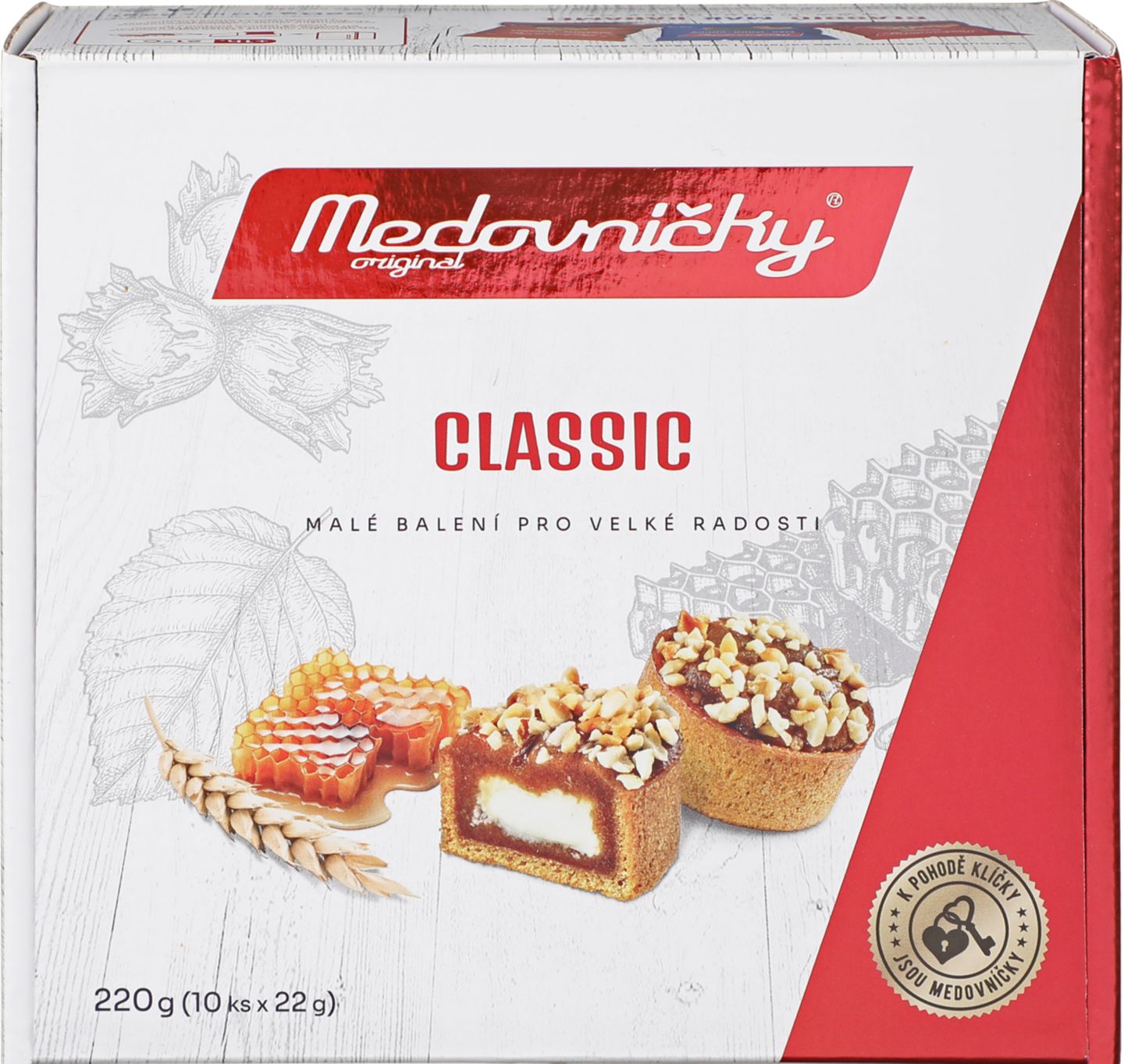 Medovníčky classic 10x22 g 