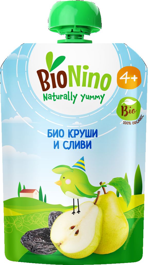 Изображение на BioNino Плодово пюре
пауч